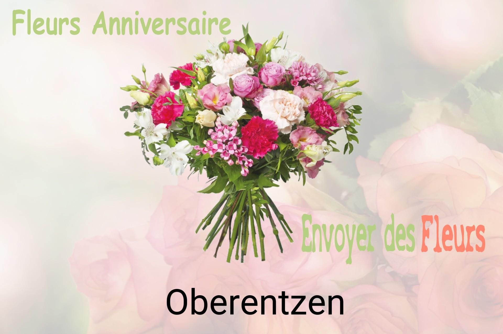 Bouquet de fleurs d’anniversaire livré à Oberentzen