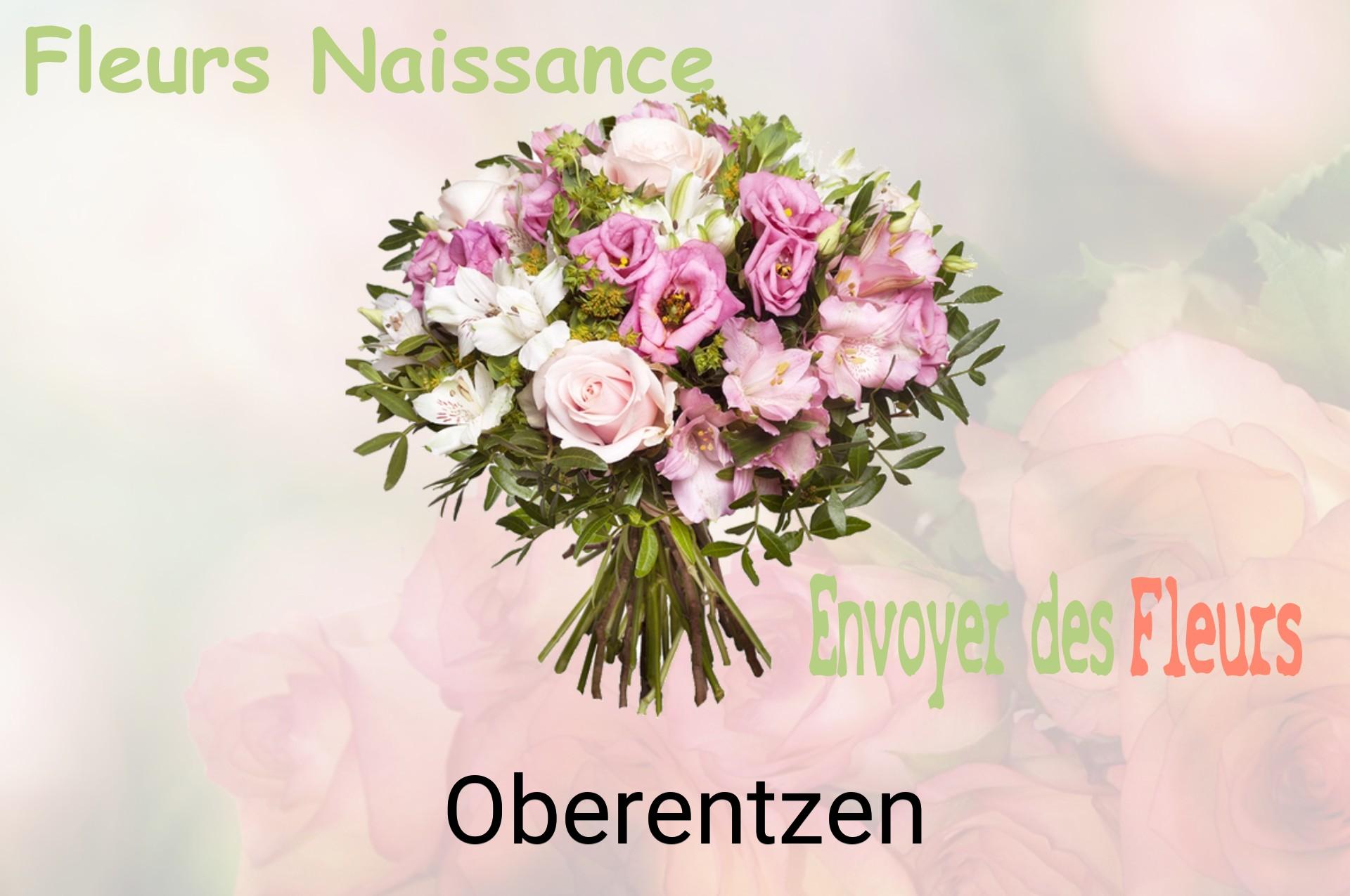 Bouquet de fleurs de naissance livré à Oberentzen