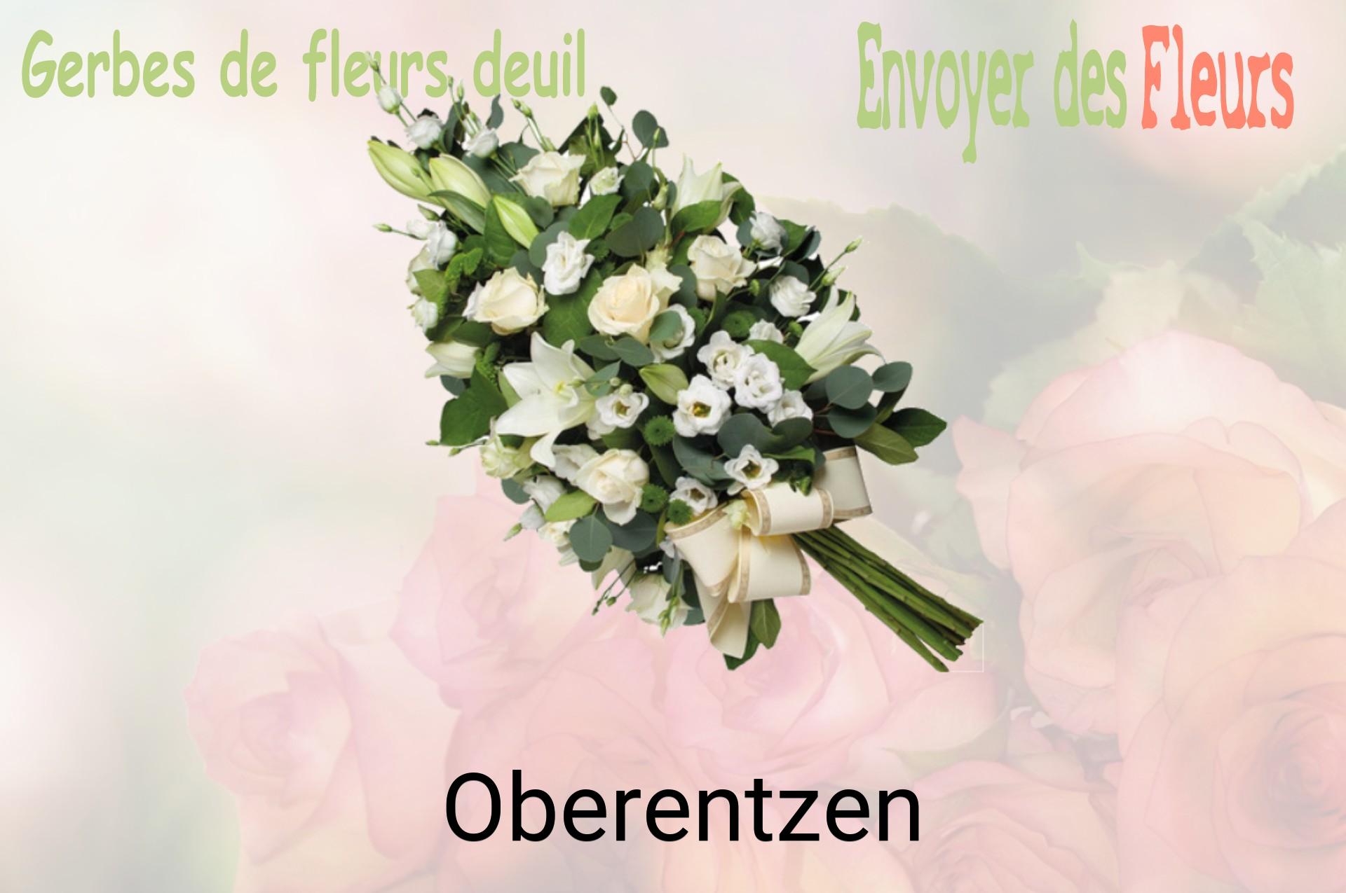 Gerbe de fleurs de deuil livrée à Oberentzen